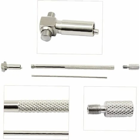 Gauge Télescopique De Précision, 8-150 Mm Ensemble De Jauges De Trou De L'alésage Interne, 6 Pcs 2 Gauge Télescopique De Précision, 8-150 Mm Ensemble De Jauges De Trou De L'alésage Interne, 6 Pcs – Image 2