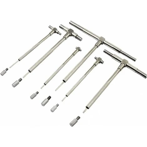 Gauge Télescopique De Précision, 8-150 Mm Ensemble De Jauges De Trou De L'alésage Interne, 6 Pcs 5 Gauge Télescopique De Précision, 8-150 Mm Ensemble De Jauges De Trou De L'alésage Interne, 6 Pcs – Image 5