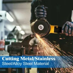 Meuleuse D'angle 125mm Pour Batterie Makita 18V Batterie (nue Uniquement)-jaune -Promos Brico Forte Boutique 80880049 5