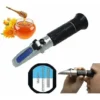 AUIHD Réfractomètre Miel Apiculteur Eau Teneur En Sucre Brix 58-92% Eau 10-33% Outil Portatif