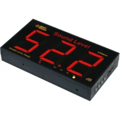 Sonomètre Avec Grand écran LCD Mural Numérique Sonomètre Numérique Testeur De Surveillance Des Décibels Instrument De Mesure Du Volume Sonore 30-130dB Mesure (AR884A Noir) -Promos Brico Forte Boutique 81311064 3