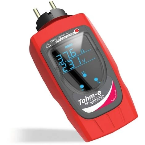 Testeur Boucle De Terre Automatique - TURBOTRONIC - TOHM-E 1 Testeur Boucle De Terre Automatique - TURBOTRONIC - TOHM-E