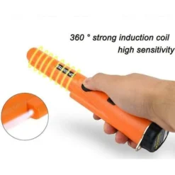 Détecteur De Métaux Portatif 360 Détection Latérale Avec Scanner De Détecteur De Métaux Led Pinpoint, Jaune, 230 X 40 X 40 Mm -Promos Brico Forte Boutique 81829491 3