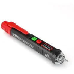 Détecteur De Tension Sans Contact,Écran LCD, Test De Fil De Phase Et De Neutre, Alarme Sonore Et Lumineuse -Promos Brico Forte Boutique 81858501 5