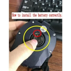 Professionnel Chronomètre Sport Numérique Minuteur, 2 Lignes 10 Mémoire, Compte à Rebours, Alarme, Batterie + Cordon, PC2810 -Promos Brico Forte Boutique 84059536 5