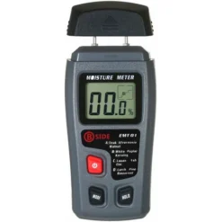 MSBD Humidimètre Pour Test De Bois 4 Modes Humidimètre Portable De Type Pin Instrument De Poche Détecteur à Affichage LCD