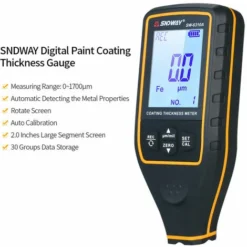 Jauge D'épaisseur De Revêtement D'épaisseur De Revêtement De Peinture Numérique SNDWAY Appareil De Contrôle D'épaisseur De Revêtement De Testeur D'épaisseur Avec Fonction Automatique Détecteur De Voit 8 Jauge D'épaisseur De Revêtement D'épaisseur De Revêtement De Peinture Numérique SNDWAY Appareil De Contrôle D'épaisseur De Revêtement De Testeur D'épaisseur Avec Fonction Automatique Détecteur De Voit -Promos Brico Forte Boutique 85352820 4