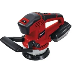 Einhell Ponceuse Excentrique TE-RS 40 E (400 W, Diamètre Du Disque Abrasif:125 Mm, Variateur électronique, Raccord Pour Aspiration Intégré) Livré En Coffret