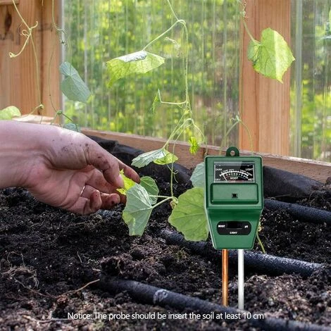 Testeur Ph Terre 3 En 1 Testeur Ph Sol, Soil Tester Kit Testeur Humidité Plantes PH Terre Metre Sol Pour Fleurs/Herbe/Plante/Jardin/Ferme/pelouse 5 Testeur Ph Terre 3 En 1 Testeur Ph Sol, Soil Tester Kit Testeur Humidité Plantes PH Terre Metre Sol Pour Fleurs/Herbe/Plante/Jardin/Ferme/pelouse – Image 5