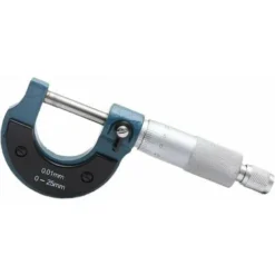 Micromètre Externe Métrique Haute Précision Génie Métallurgique Et Mécanicien Automobile Outil De Mesure Micromètre Micromètre Micromètre Micromètre 0-25mm -Promos Brico Forte Boutique 85786397 5