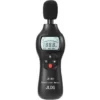 Sonomètre,30-130dB Sonomètre Numérique Avec Fonction De Maintien Des Données/ Max/Min/Temps Réel,Professionnel Compteur Décibel Haute Précision
