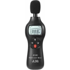 Sonomètre,30-130dB Sonomètre Numérique Avec Fonction De Maintien Des Données/ Max/Min/Temps Réel,Professionnel Compteur Décibel Haute Précision