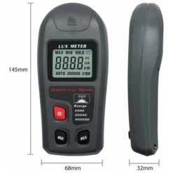 Luxmètre Numérique Automatique Pour Toutes Les Sources De Lumière, Y Compris LED, éclairage Pour Plantes D'intérieur, Photographie, -Promos Brico Forte Boutique 85800367 3