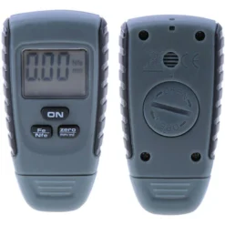 Jauge D'épaisseur De Revêtement LCD Numérique Testeur D'épaisseur De Peinture LCD Affichage Peinture Mesure Testeur Outil Instruments (gris)