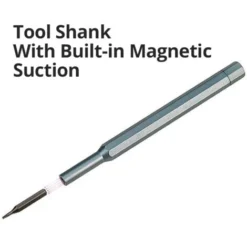 125mm Tilswall CRV Jeu De Tournevis De 24 Pièces Tournevis De Précision 52HRC Tournevis Magnétique De Sécurité Rangement Encliquetable Facile à Installer Et à Ranger -Promos Brico Forte Boutique 86981605 3