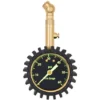 Jauge De Pression Des Pneus 60 PSI, Jauge De Pneu Robuste Avec Grand Cadran Lumineux De 5,1 Cm Facile à Lire Et Construction En Laiton Massif, Certifié ANSI B40.1, Jauge De Pneu Mécanique Professionne