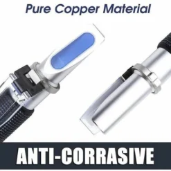 OAAO Réfractomètre à Miel Pour L'humidité Du Miel, Brix Et Baume, Utilisations 3 En 1, Testeur D'humidité Du Miel à échelle Brix De 58 à 90 % Avec Atc -Promos Brico Forte Boutique 87199318 5