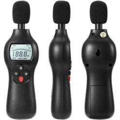 Décibelmètre Numérique LCD Portable - Niveau Sonore - Moniteur De Bruit - Mesure Du Bruit De 30 DB à 130 DB - Pour La Démo De Bricolage