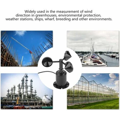 Capteur De Vitesse Du Vent à Impulsion Anémomètre 3 Capteur De Vitesse Du Vent à Impulsion Anémomètre – Image 3