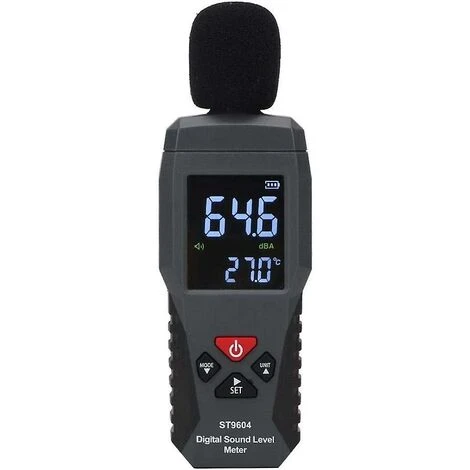 Sonomètre Enregistreur De Niveau Sonore Testeur De Bruit Sonomètre Audio Numérique, Plage De Mesure 30-130db 1 Sonomètre Enregistreur De Niveau Sonore Testeur De Bruit Sonomètre Audio Numérique, Plage De Mesure 30-130db