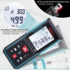 TACKLIFE Passez La Souris Sur L'image Pour Zoomer Télémètre Laser 50m, S5 Metre Laser -Promos Brico Forte Boutique 87563942 3