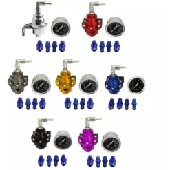 Régulateur De Pression De Carburant Réglable Du Manomètre De Carburant Automobile Haute Performance Or 6 Régulateur De Pression De Carburant Réglable Du Manomètre De Carburant Automobile Haute Performance Or -Promos Brico Forte Boutique 87794669 3