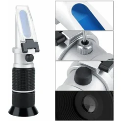 0-90% Brix Meter Réfractomètre Portable Mesure De La Teneur En Sucre Pour La Lait À La Bière Jus De Fruits Sucre De Sucre Mètre -Promos Brico Forte Boutique 87835057 4