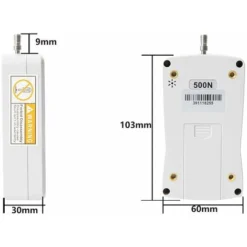 AMF-500 Mesureur De Force Dynamometre Numérique De Precision Jauge De Force Testeur De Poussée Et De Traction, Quatre Unités(N Kg Lb Oz) 6 AMF-500 Mesureur De Force Dynamometre Numérique De Precision Jauge De Force Testeur De Poussée Et De Traction, Quatre Unités(N Kg Lb Oz) -Promos Brico Forte Boutique 87838208 3