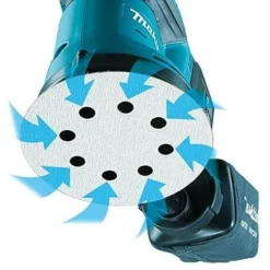 Ponceuse Excentrique Ø 125 Mm Makita LXT 18 V Li-Ion DBO180Z (produit Seul) -Promos Brico Forte Boutique 87891449 4