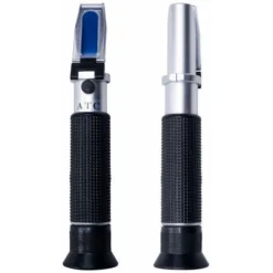 YOIURT Réfractomètre Portable Réfractomètre Winery Réfractomètre Alcool 0-80% V/V Compteur D'alcool Éthanol