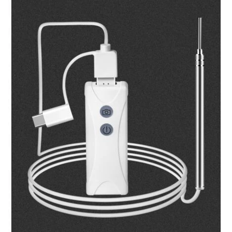 Otoscope Wifi-3.9mm HD USB Endoscope Sans Fil Kit De Caméra De Nettoyage Et D'inspection Des Oreilles Avec 6 Lumières LED, Adapté Pour IPhone, Android, Tablette 2 Otoscope Wifi-3.9mm HD USB Endoscope Sans Fil Kit De Caméra De Nettoyage Et D'inspection Des Oreilles Avec 6 Lumières LED, Adapté Pour IPhone, Android, Tablette – Image 2