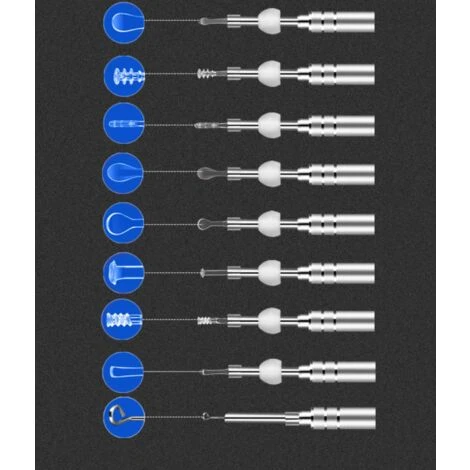 Otoscope Wifi-3.9mm HD USB Endoscope Sans Fil Kit De Caméra De Nettoyage Et D'inspection Des Oreilles Avec 6 Lumières LED, Adapté Pour IPhone, Android, Tablette 4 Otoscope Wifi-3.9mm HD USB Endoscope Sans Fil Kit De Caméra De Nettoyage Et D'inspection Des Oreilles Avec 6 Lumières LED, Adapté Pour IPhone, Android, Tablette – Image 4