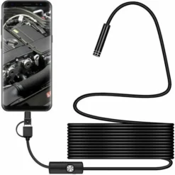 Téléphone Endoscope étanche 3,5 M Ligne Dure - 5,5 Mm CHAM -Promos Brico Forte Boutique 88121197 4