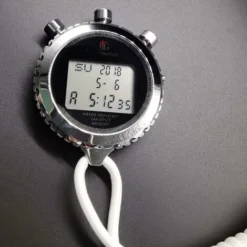 Chronomètre Numérique Chronomètre En Métal, Chronomètre 10 Tours Pour La Compétition Sportive -Promos Brico Forte Boutique 88199085 4