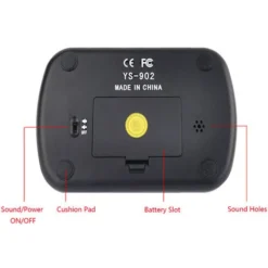 Horloge D'échecs Professionnelle Portable Polyvalente 3-en-1 Minuterie De Jeu D'échecs Numérique (TP813-2) -Promos Brico Forte Boutique 88665169 3