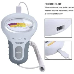 Outil De Test De Testeur électronique De Qualité De L'eau De L'équipement De Détection De Chlore Résiduel PH De Piscine 2 En 1 -Promos Brico Forte Boutique 89678866 4