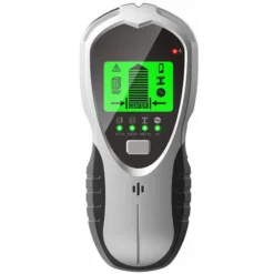 Détecteur De Mur 4 En 1, Wall Scanner Détecteur De Matériaux,Détecteur De Construction With LCD Light Indicator & Sound Warning,Détecter Métaux, Fils Électrique