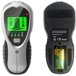Détecteur De Mur 4 En 1, Wall Scanner Détecteur De Matériaux,Détecteur De Construction With LCD Light Indicator & Sound Warning,Détecter Métaux, Fils Électrique -Promos Brico Forte Boutique 89727298 4