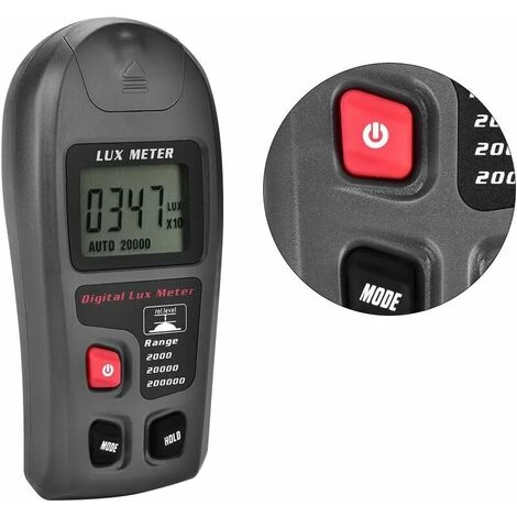 Compteur De Lux Numérique Automatique Pour Toutes Les Sources Lumineuses, Y Compris La Photographie D'éclairage De Plantes D'intérieur à LED 1pc 1 Compteur De Lux Numérique Automatique Pour Toutes Les Sources Lumineuses, Y Compris La Photographie D'éclairage De Plantes D'intérieur à LED 1pc