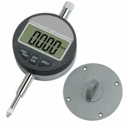 LED Micromètre Numérique 0.001mm / 0.00005 '' Indicateur Numérique Precision Gauge 0-12.7mm / 1 '' Comparateur électronique/indicateur De Sonde Numérique,une Pièce, Gris