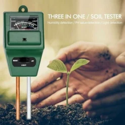 Testeur Ph Terre 3 En 1 Testeur Ph Sol, Soil Tester Kit Testeur Humidité Plantes PH Terre Metre Sol Pour Fleurs/Herbe/Plante/Jardin/Ferme/pelouse 2905038MM -Promos Brico Forte Boutique 90519874 3