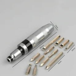 Tournevis �� Frapper 13 Pi��ces 1/2 Impact Driver Set D'embouts Pour Coupes Hexagonales En Croix Pour Usages Lourds- -Promos Brico Forte Boutique 90856554 3