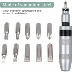 Tournevis �� Frapper 13 Pi��ces 1/2 Impact Driver Set D'embouts Pour Coupes Hexagonales En Croix Pour Usages Lourds- -Promos Brico Forte Boutique 90856554 4