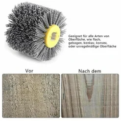 Brosse En Nylon Pour Roue De Traction - Grain 180/240 - Pour Brosse à Bois, Machine à Satiner (grain 180) 85VWF7BJ1 -Promos Brico Forte Boutique 91551581 3