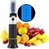 Réfractomètre De Sucre Brix Réfractométre Portable De 032% Range Servant à Mesurer Le Taux De Sucre Pour Miel Confiture Jus Boisson Vin