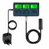 Wifi 7In1 Testeur De Qualité De L'Eau Analyseur D'Eau Multiparamètre Affichage Numérique Ph/Orp/Ec/Ppm/Cf/Humidité/Température Compteur De Surveillance Pour Eau Potable Aquarium Aquaculture Piscine, P