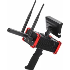 Détecteur De Métaux AKS,Portée De 100 M, Profondeur De 16 M,Longue Portée,Professionnel,Portab,Haute Sensibilité,Détecteur De Trésors En Métal Souterrain Rechargeab,Scanner De Diamant(EU)