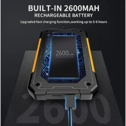 Caméra Endoscopique Industrielle 4,3 Pouces 1080P HD Numérique Boroscope Avec 8 LED Réglables Caméra D'inspection IP67 étanche, Câble De 5 M, Batterie 2600 MAh -Promos Brico Forte Boutique 92031176 5