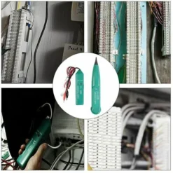 Traceur De Cable Electrique, Détecteur De Cable Électrique, MS6812 Traceur Cable, Multifonctionnel Testeurs De Circuits, Testeur De Câble Téléphonique Pour Recherche De Ligne -Promos Brico Forte Boutique 92151581 5