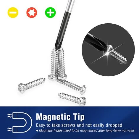 WORKPRO Jeu De 10 Tournevis Horlogerie Avec Pointe Magnétique, Tournevis De Précision à Code Couleur Pour La Réparation De Lunettes, Montre, Mécanique Fine, Livre Avec Un Etui De Rangement Pratique 4 WORKPRO Jeu De 10 Tournevis Horlogerie Avec Pointe Magnétique, Tournevis De Précision à Code Couleur Pour La Réparation De Lunettes, Montre, Mécanique Fine, Livre Avec Un Etui De Rangement Pratique – Image 4